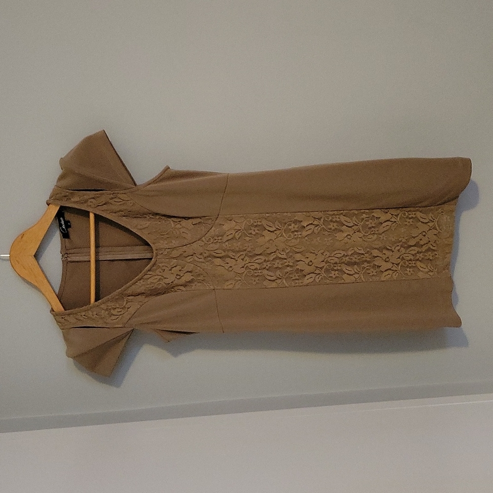 CECICO~ Dress, Tan, S